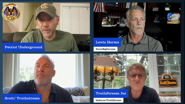 Patriot Underground, Lewis Herms & TruthStream Current Events 7.29.26 - Everything Will Be Shaken