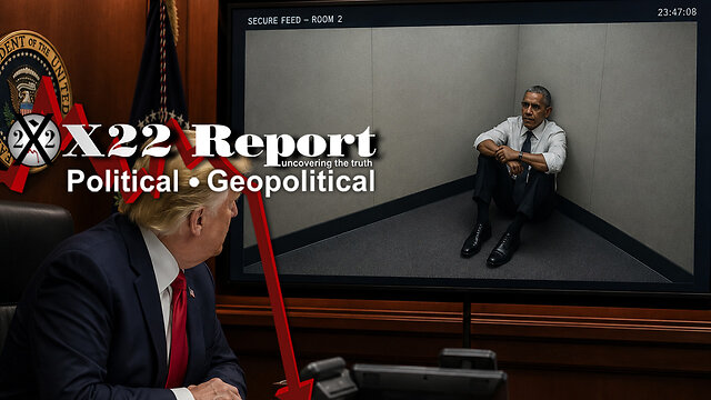 Live X22 Report: Newscum Panics Over Investigation, Trump Is Trapping Obama, Putting An End To The Endless