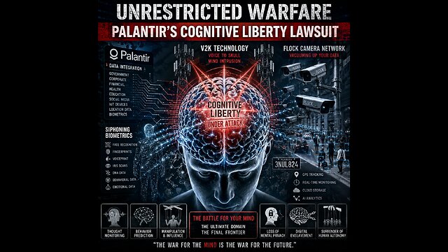 Palantir's Cognitive Victory Lawsuit 2026 "Unrestricted Warfare" Show
