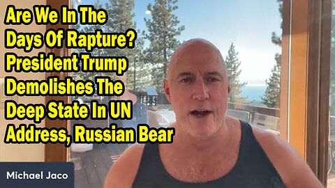 Michael Jaco Breaking Trump Intel 9.25.25 - Trump Demolishes The Deep State