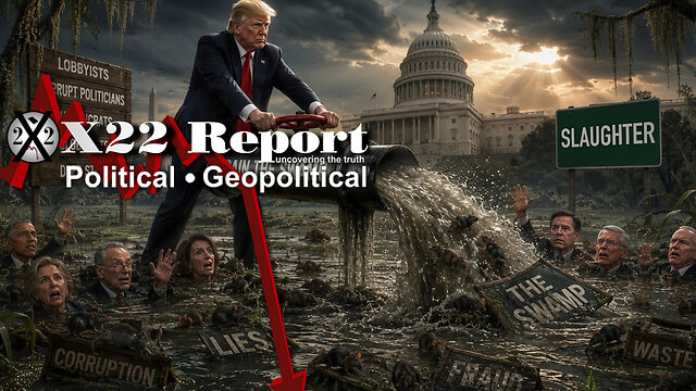 New X22 Report: Our Founders Did Not Go Directly At The Enemy, Neither Is Trump, Drain The Swamp