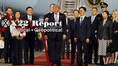 Live X22 Report: Trump Trapped The [DS][CB][WEF] With His Visit To China, He Is Countering The [DS]