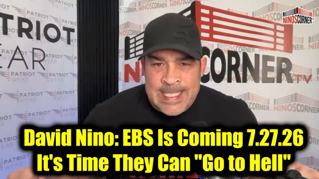 David Nino Rodriguez: EBS Is Coming 7.27.26 - It's Time They Can "Go to Hell"