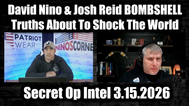 David Nino Rodriguez & Josh Reid Bombshell 3.15.26 - Truths About To Shock The World