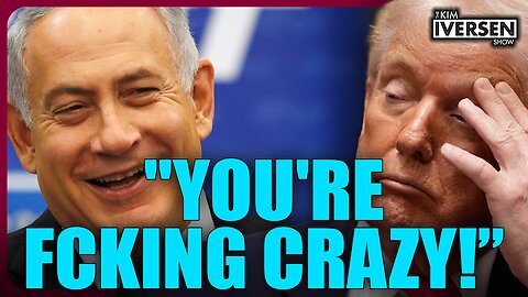 Live: Trump To Bibi: "You're Fking Crazy! You'd Be In Jail If It Weren't For Me!"