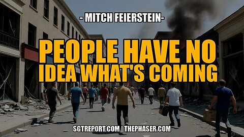 New SGT Report: Most People Have No Idea What's Coming! New SGT Report: Most People Have No Idea What's Coming!