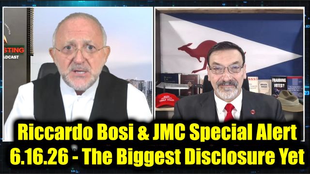 Riccardo Bosi & JMC Special Alert 6.16.26 - The Biggest Disclosure Yet