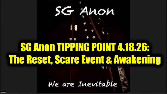 SG Anon & David Nino Rodriguez Tipping Point: The Reset, Scare Event & Awakening