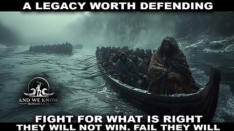And We Know 5.6.26: A LEGACY worth DEFENDING, Fight for WHAT is RIGHT, ICE to NICE, BOOM comms, PRAY!