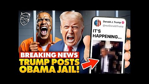 Trump Releases Footage Of Obama Being Arrested 2025