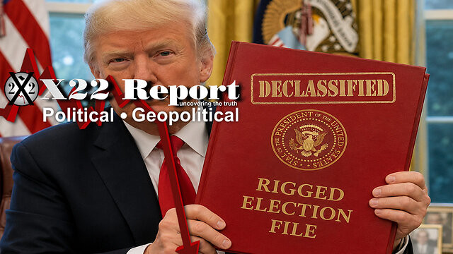 Live X22 Report: [DS] Leverage Gone,Trump Is Planning To Release The Rigged Election Files, Timing