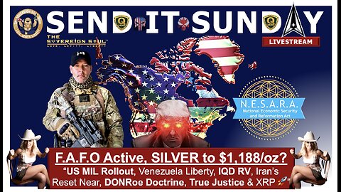 Live: Why Silver Can Hit $1,188/oz as FAFO Goes Active | IQD RV, XRP, J6 Justice, Trump Winning & More