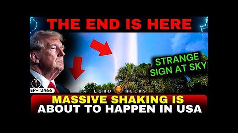 Warning Signs - Trump and the USA About to Get Shaken - Prophetic Word Today