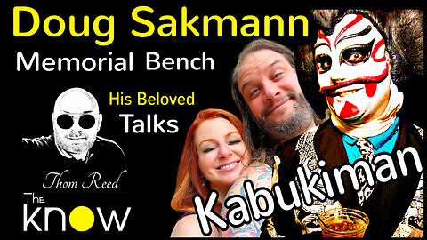 Doug Sakmann, Beloved Donates Park Bench in his Memory at the, Thom Reed - UFO Park