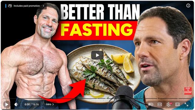 2 Days of Eating Sardines is the Same as a 3 Day Fast for Autophagy and Visceral Fat
