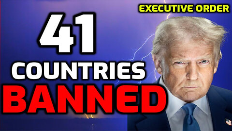 Breaking 3.16.25 – Travel Ban just announced for 41 Countries (Full List) – Executive Order Signed