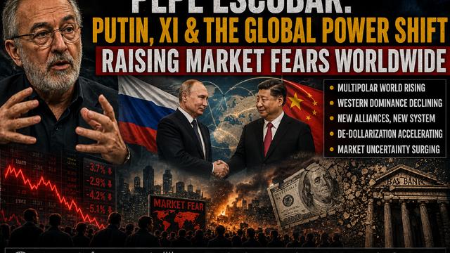 Pepe Escobar Exposes Why Russia, China & BRICS Could Reshape Global Finance