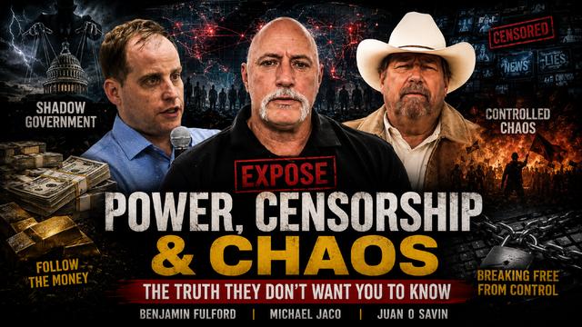 Benjamin Fulford, Michael Jaco & Juan O Savin: Political Power vs Freedom Debate Escalates