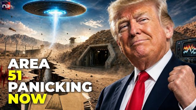 Breaking News: Urgent: Trump Teases UFO Drop as Area 51 Quakes Erupt and Experts Go Strangely Quiet