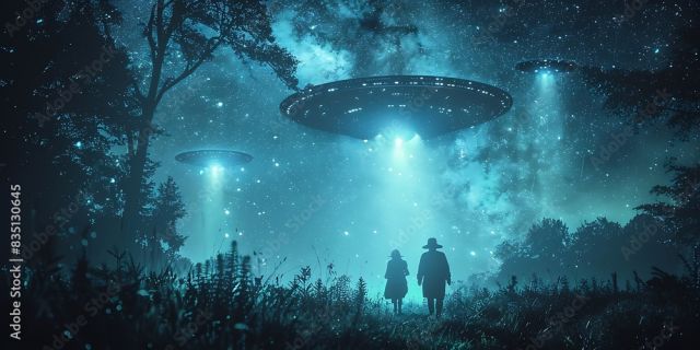  UFO / cosmic background