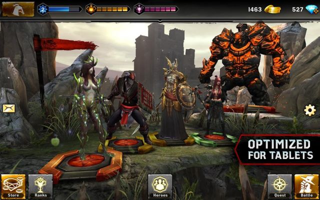 Game Android cho máy tính bảng Heroes of Dragon Age Game Android cho máy tính bảng bạn đã từng trải nghiệm
