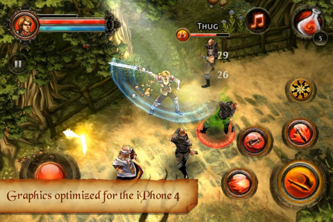 Game android đối kháng Dungeon Hunter HD Tuyển tập những game android đối kháng cực chất