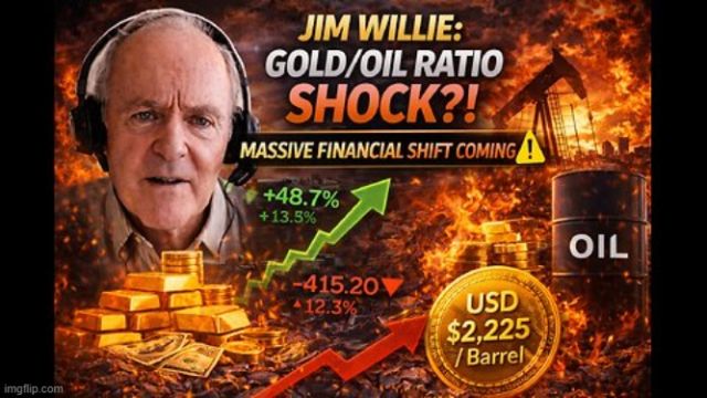 Jim Willie: Gold/Oil Ratio SHOCK?! Massive Financial Shift Coming (Video) 