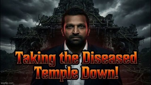Kash on Taking the Diseased Temple Down! Dr. Tenpenny LIVE. (Video) 