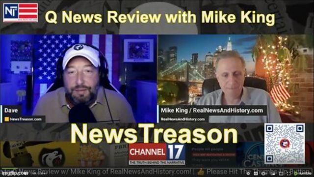 Mike King & NewsTreason: Q News - Mossad Met w/ Trump, Why Trump’s Acting ‘Insane’ (Video) 