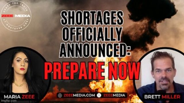 Shortages Officially Announced: Prepare NOW (Video) 
