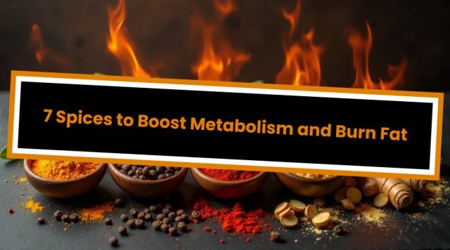 7 Spices That Boost Metabolism And Burn Fat