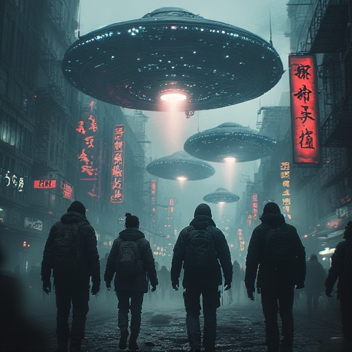 Attention: we are under attack! their here! the whole world is at war with aliens