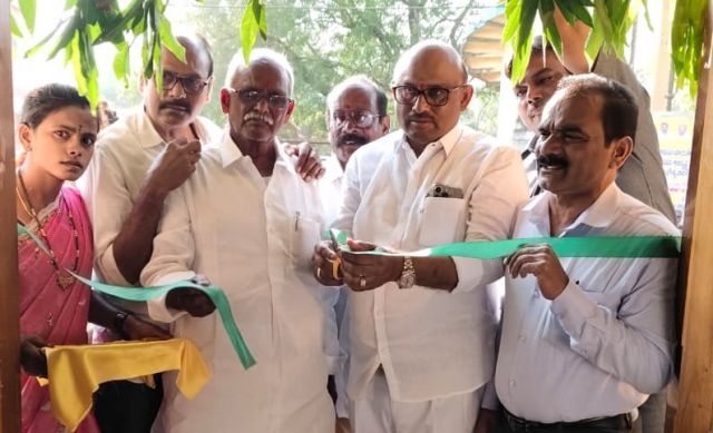 Mydukuru MLA Putta Sudhakar Inaugurates Rural Veterinary Hospital Building In Muthulurupadu