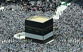 image the Black Cube of Mecca