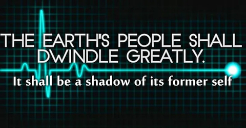 image The Earth's People Shall Dwindle Greatly