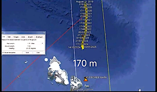 image North Magnetic Pole 170 miles from Point 45