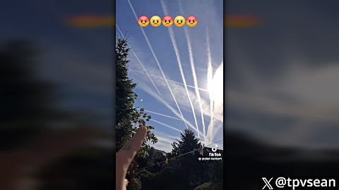 image Chemtrails over the U.K.