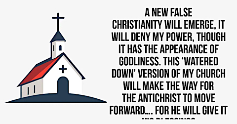 image False Christianity - a watered down version of My Church.