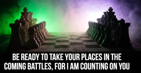 image Be Ready to Take your Places in the Coming Battles