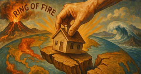 image Jesus Shakes the Earth like a cottage