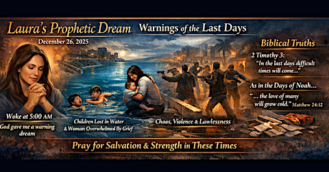 image Laura's Prophetic Dream - Warning of the Last Days