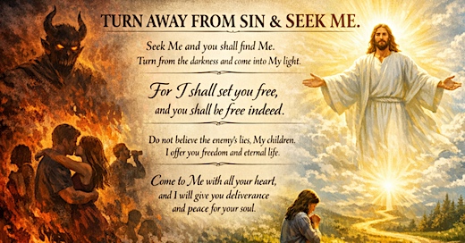Prophecy News - 'Seek Me, for I shall be Found’, given by Jesus to Glynda Lomax in 2012, reposted January 10th, 2026