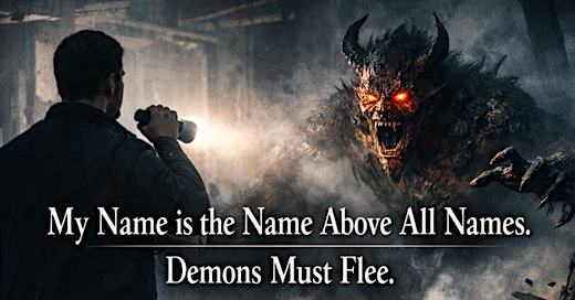 image The Name demons must flee.