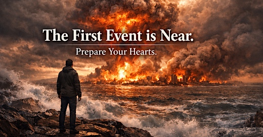 image the First Event is Near