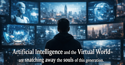 image Artificial Intelligence and the Virtual World are snatching away the souls of this generation