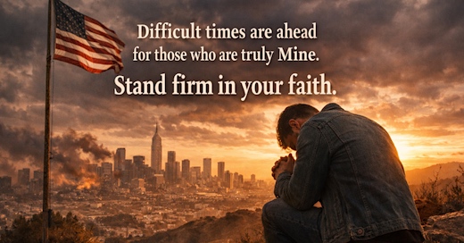 image Difficult Times are ahead; stand firm in your Faith.