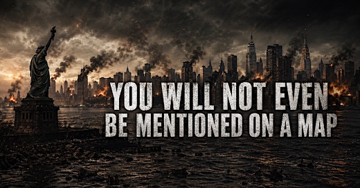 image You will not even be mentioned on a MAP