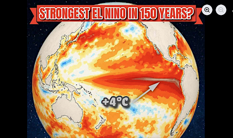 image El Nino the strongest in 50 years.