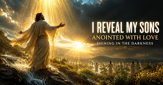 The Heavenly Father.. 'I Anoint My Sons and Reveal them', given to Anonymous Chinese, June 11th and 12th, 2026