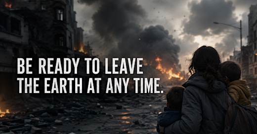 Prophetic - ‘Be Ready to Leave the Earth at any time’, given to Glynda Lomax by Jesus, July 7th, 2026